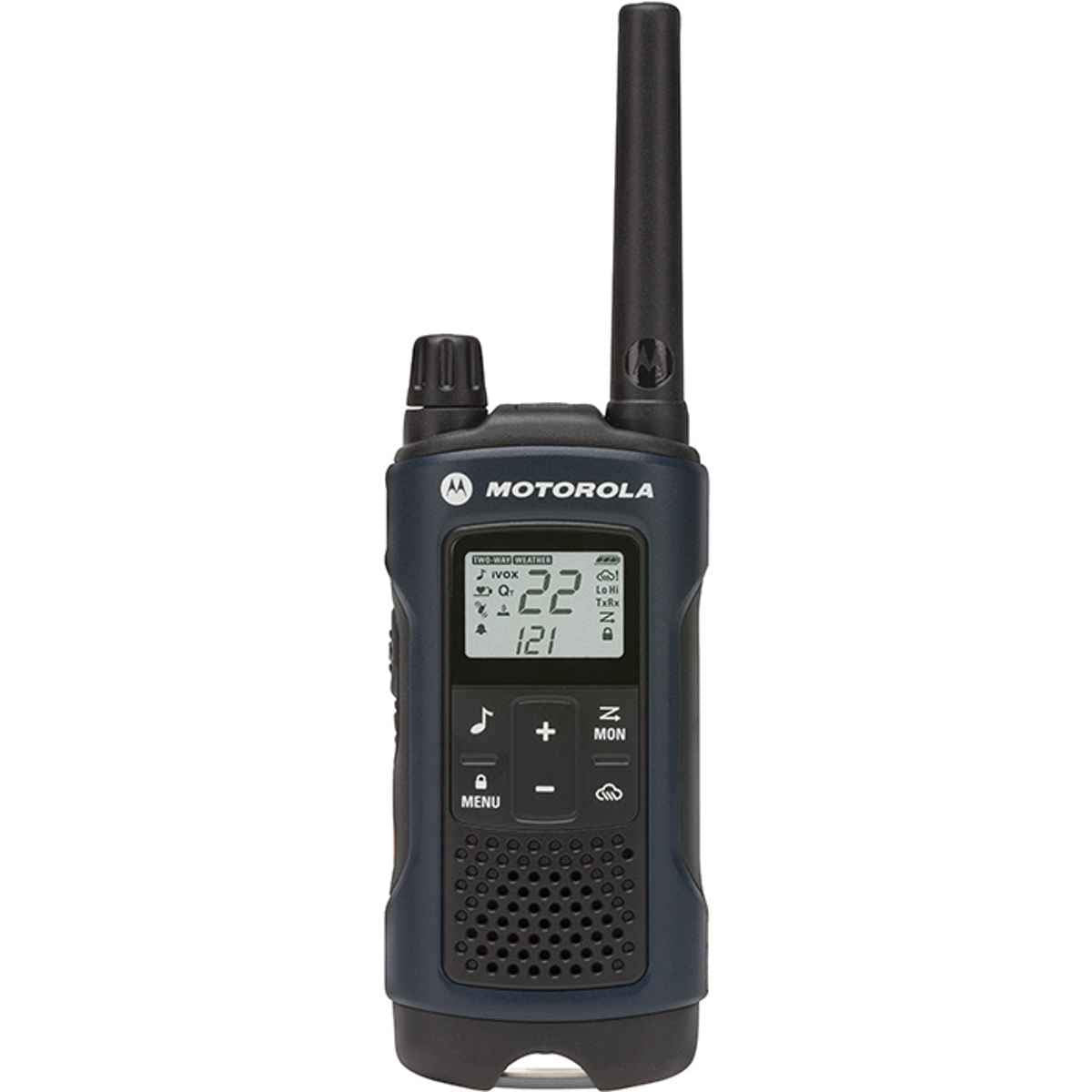Motorola Solutions Talkabout T460 Rechargeable Two-Way Radio Pair (Dark Blue)