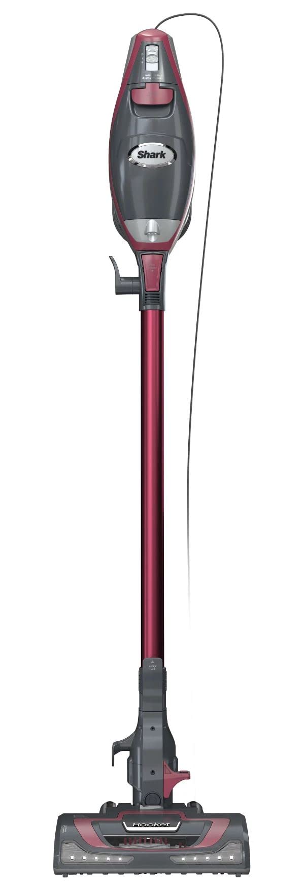SHARK HV370 Rocket Pro Corded Stick Vacuum, Comet Red (Renewed)