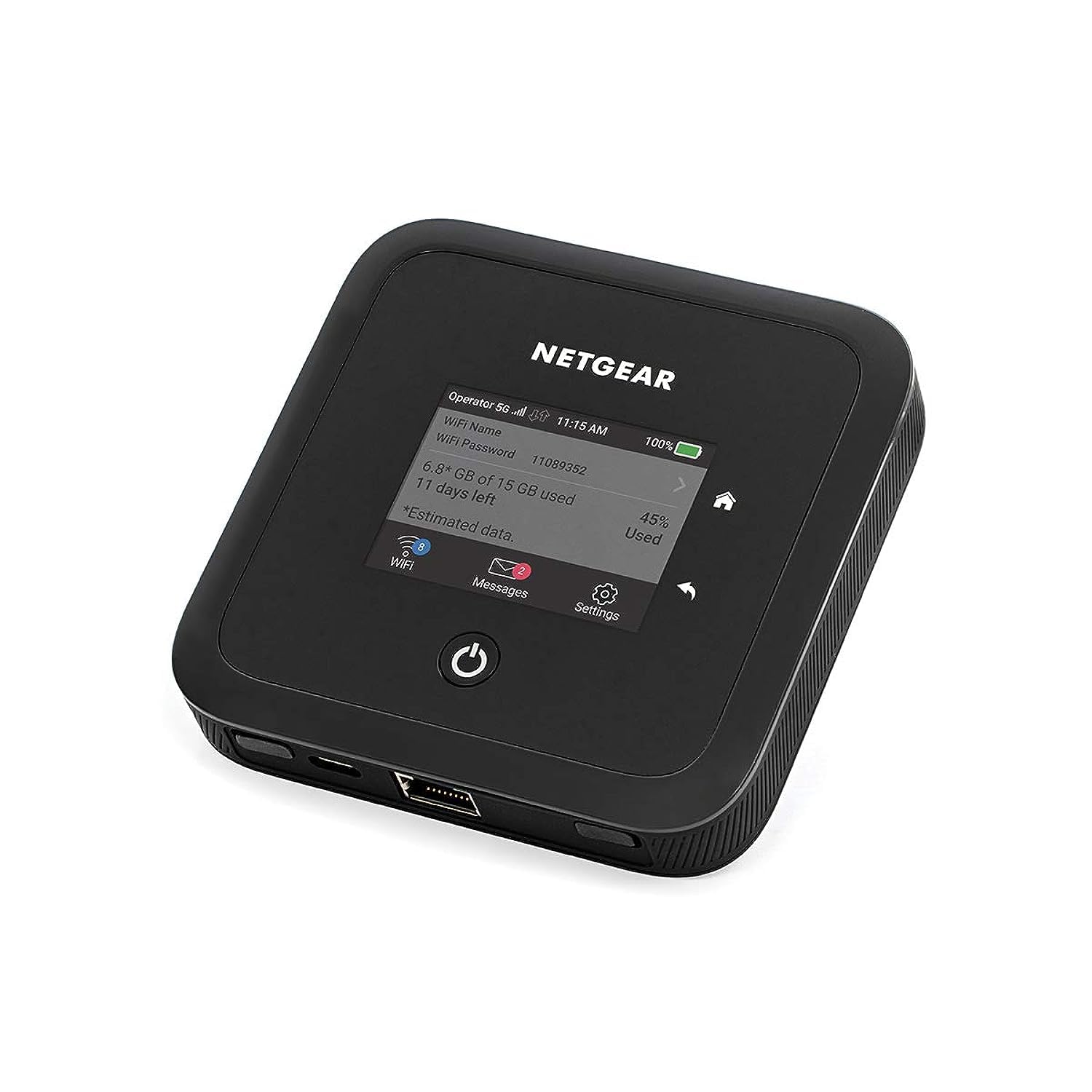 NETGEAR Nighthawk M5 5G Hotspot with WiFi 6 (MR5200) Ultrafast Router | Works Best with AT&T and T-Mobile | Connects Up to 32 Devices | Secure Wireless Network Anywhere