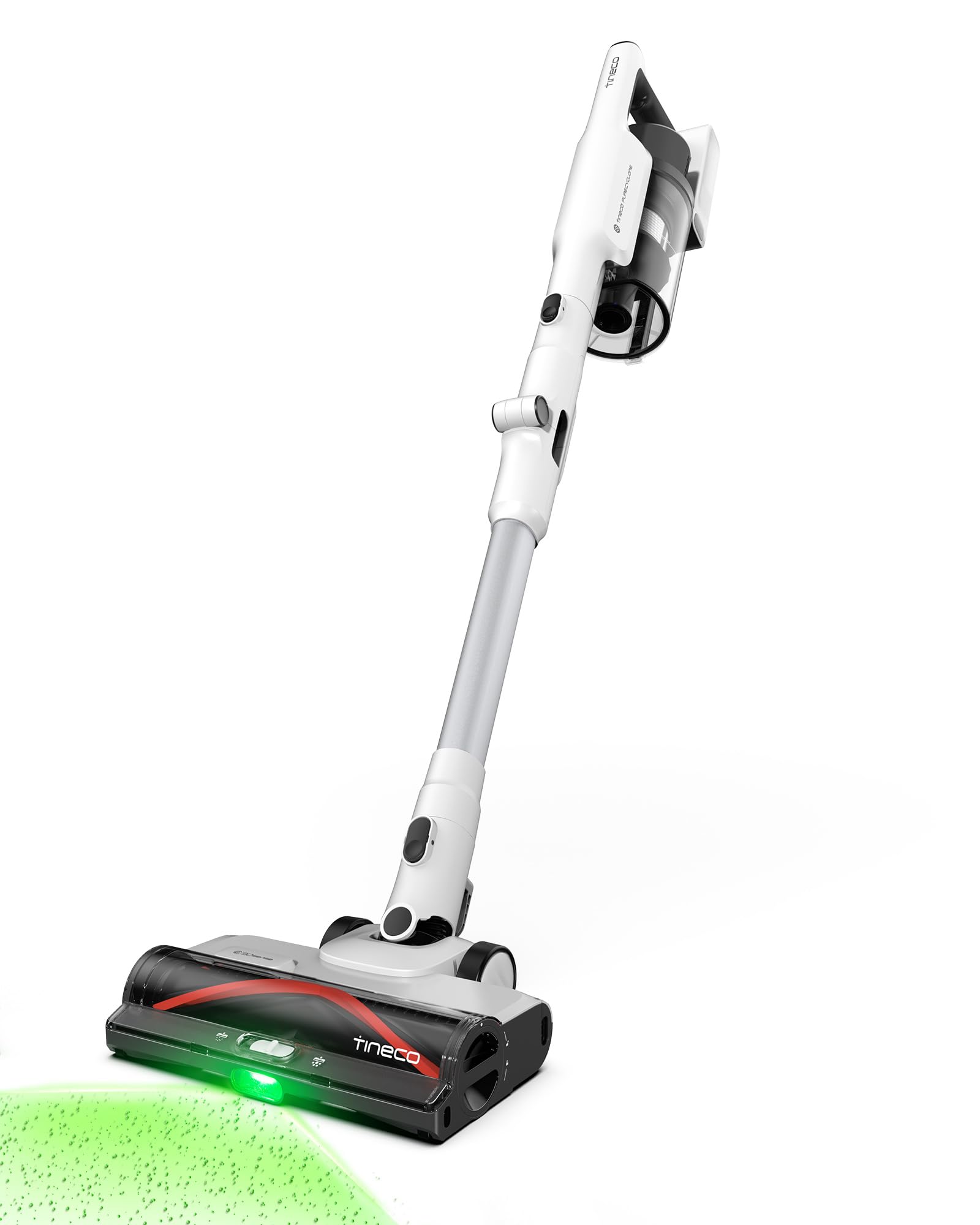 Tineco Pure ONE A50S Cordless Stick Vacuum Cleaner, 185W Suction,1L Larger Dustbin, 3DSense Power Brush, PureCyclone Tech, Up to 70Min Runtime, Easily Tackles Large Debris