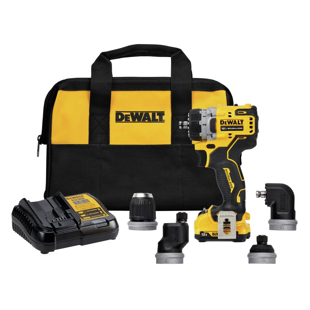 DEWALT XTREME(TM) 12V MAX* Brushless Cordless 5-in-1 Drill/Driver Kit (DCD703F1)