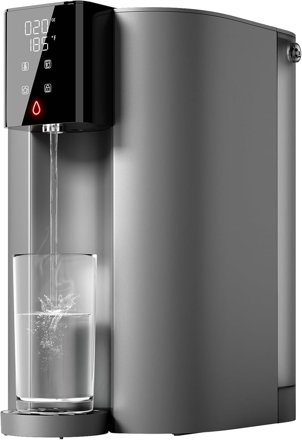 Waterdrop CoreRO Countertop Reverse Osmosis Water Filter, Instant Hot Water Dispenser, 5 Temperature Options, NSF/ANSI 372 Certified, Portable Pure Water Pitcher, 3:1 Pure to Drain, 6 Stage, WD-C1H