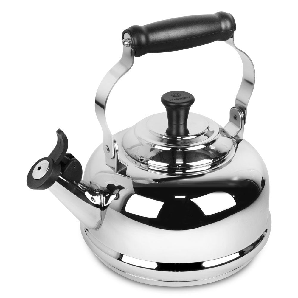 Le Creuset Stainless Steel Whistling Tea Kettle, 1.7 qt.