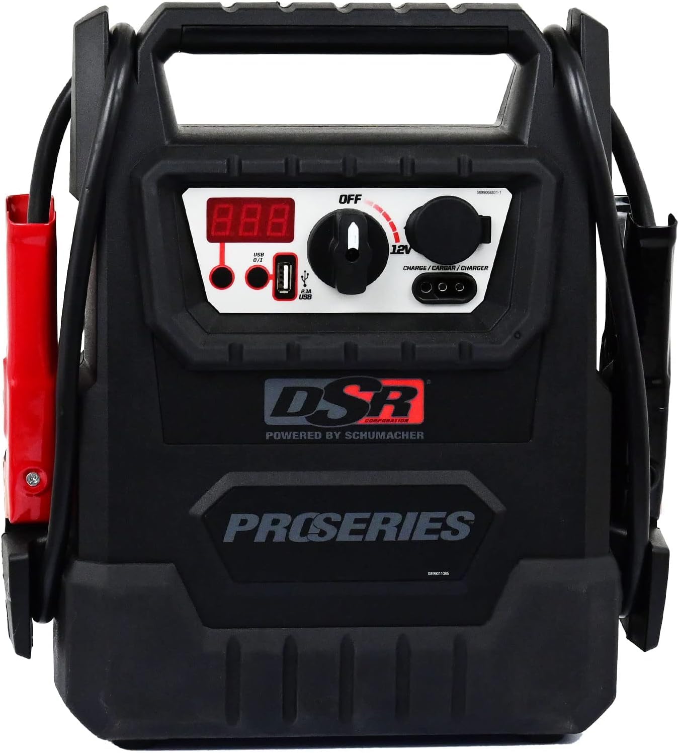 Schumacher Electric DSR157 - ProSeries Jump Starter - 12V 2000 Peak Amps Portable Car Jump Starter & Maintainer - Jumper Cables with Battery Pack - 400 Cranking Amps