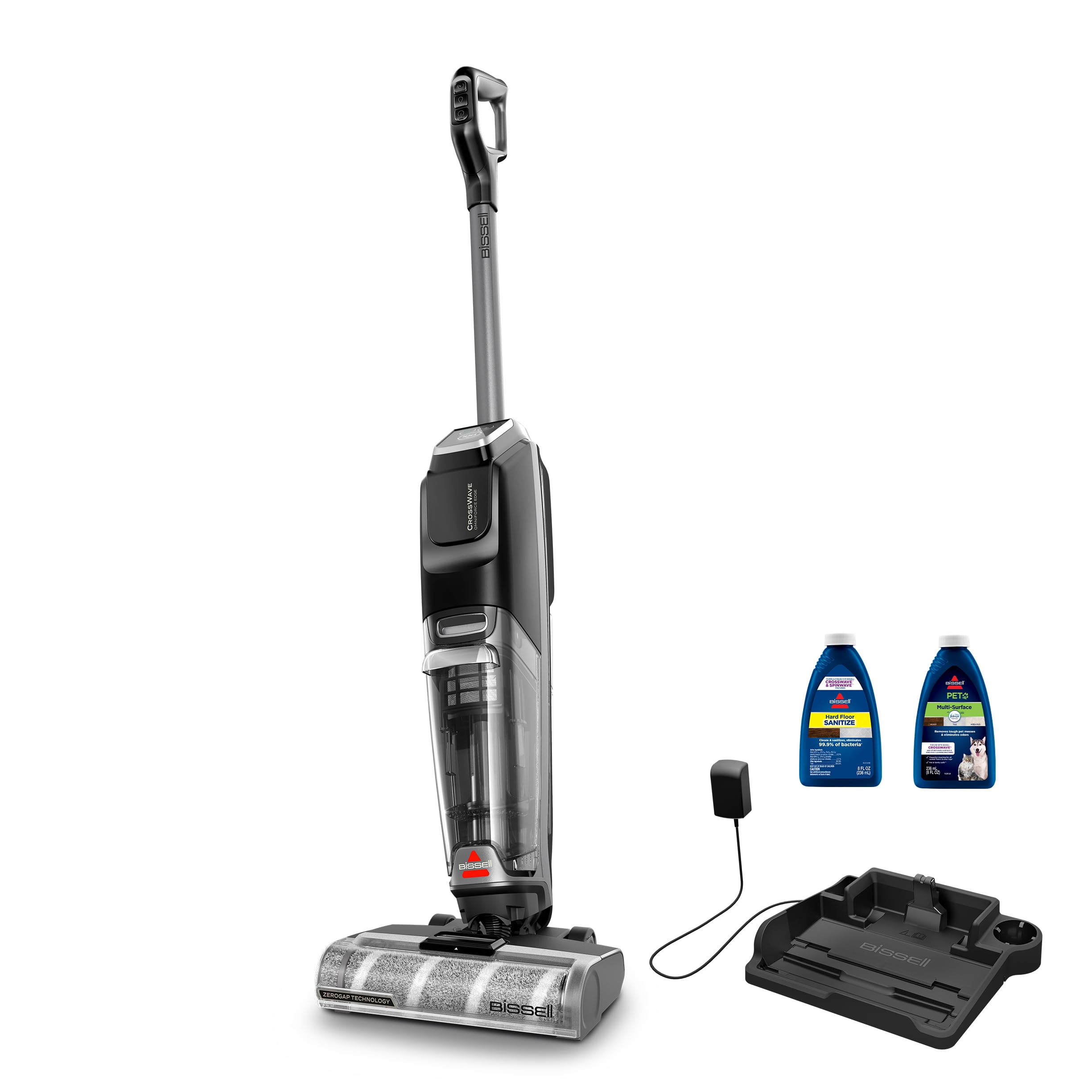 Bissell® CrossWave® OmniForce™ Edge Cordless Multi-Surface Hard Floor Cleaner Wet Dry Vacuum with Zero-Gap Edge Technology, 3930F
