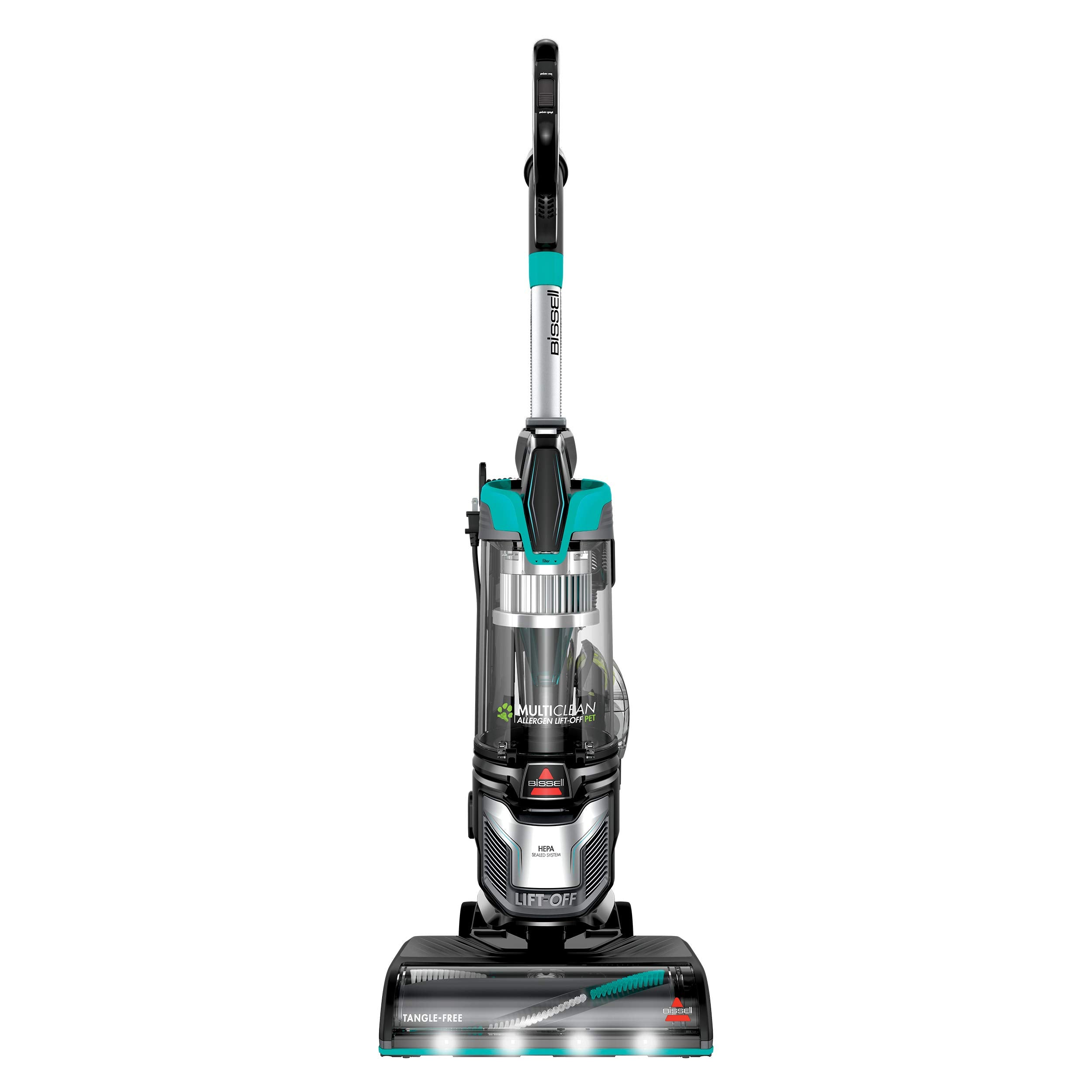 Bissell 2998 MultiClean Allergen Lift-Off Pet Vacuum with HEPA Filter Sealed System, Lift-Off Portable Pod, LED Headlights, Specialized Pet Tools, Easy Empty Dirt Tank