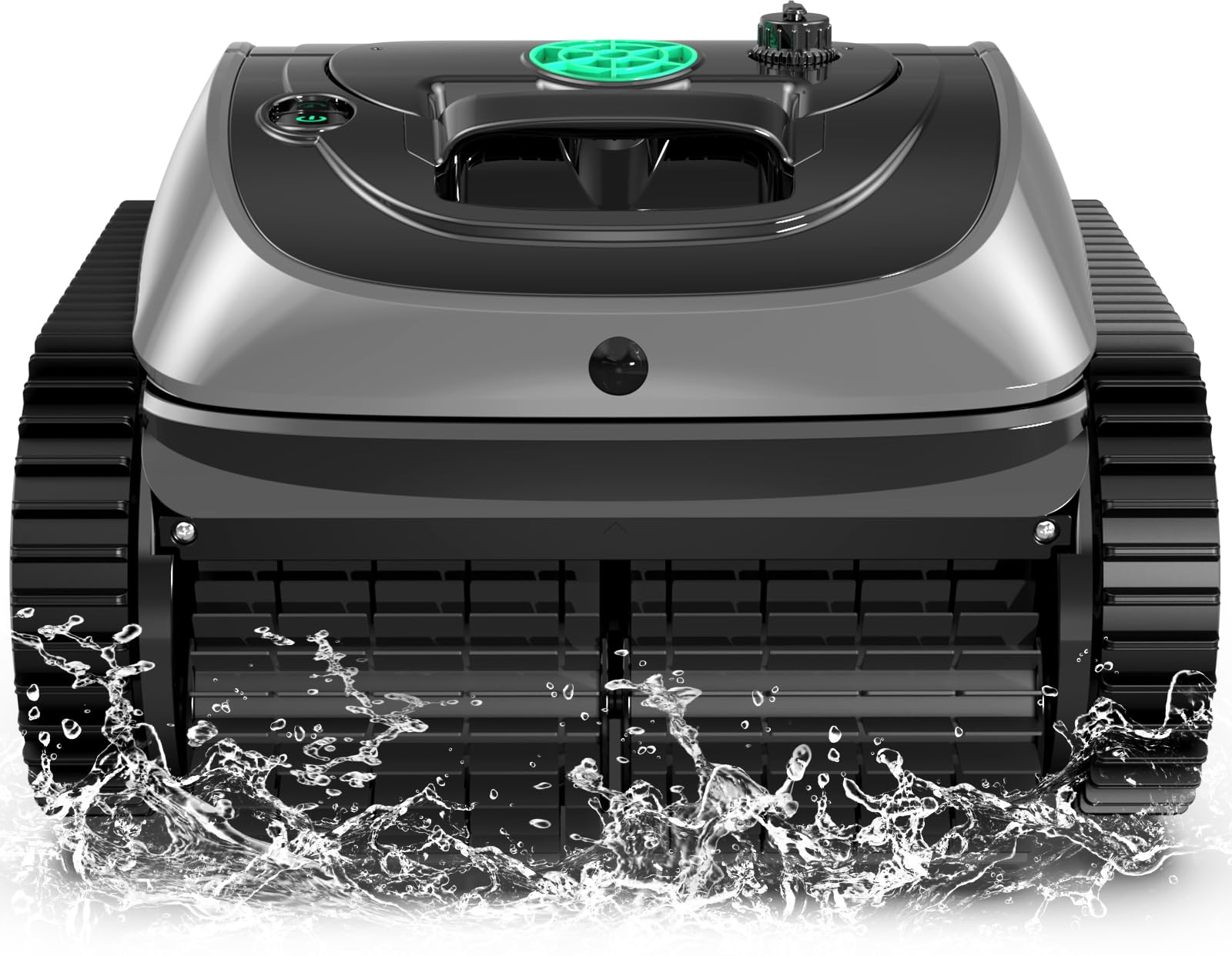 WYBOT C1 Cordless Pool Vacuum for Inground Pools, Robotic Pool Cleaner 150-Min Runtime, Wall Climbing, Triple-Motor, Intelligent Route Planning, Ideal for Pools Up to 1,614 Sq. Ft