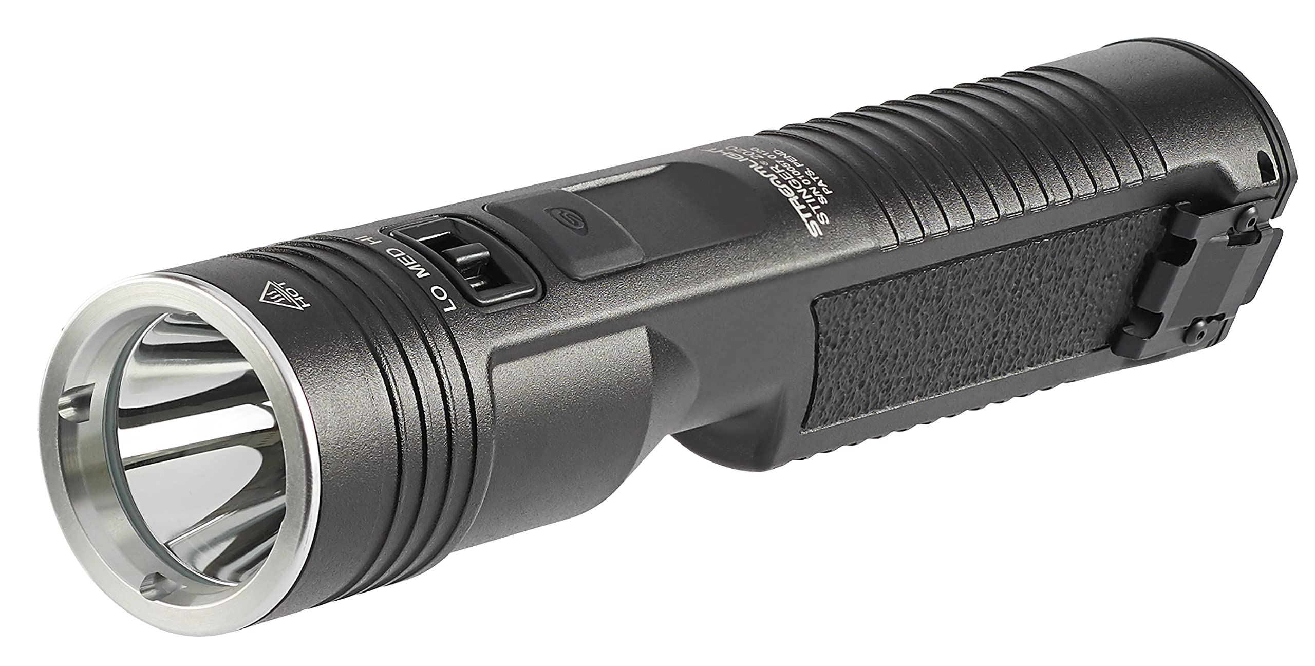 Streamlight 78101 Stinger 2020 2000-Lumen Rechargeable Professional Flashlight with 120V AC/12V DC 1 Holder Charger, Black