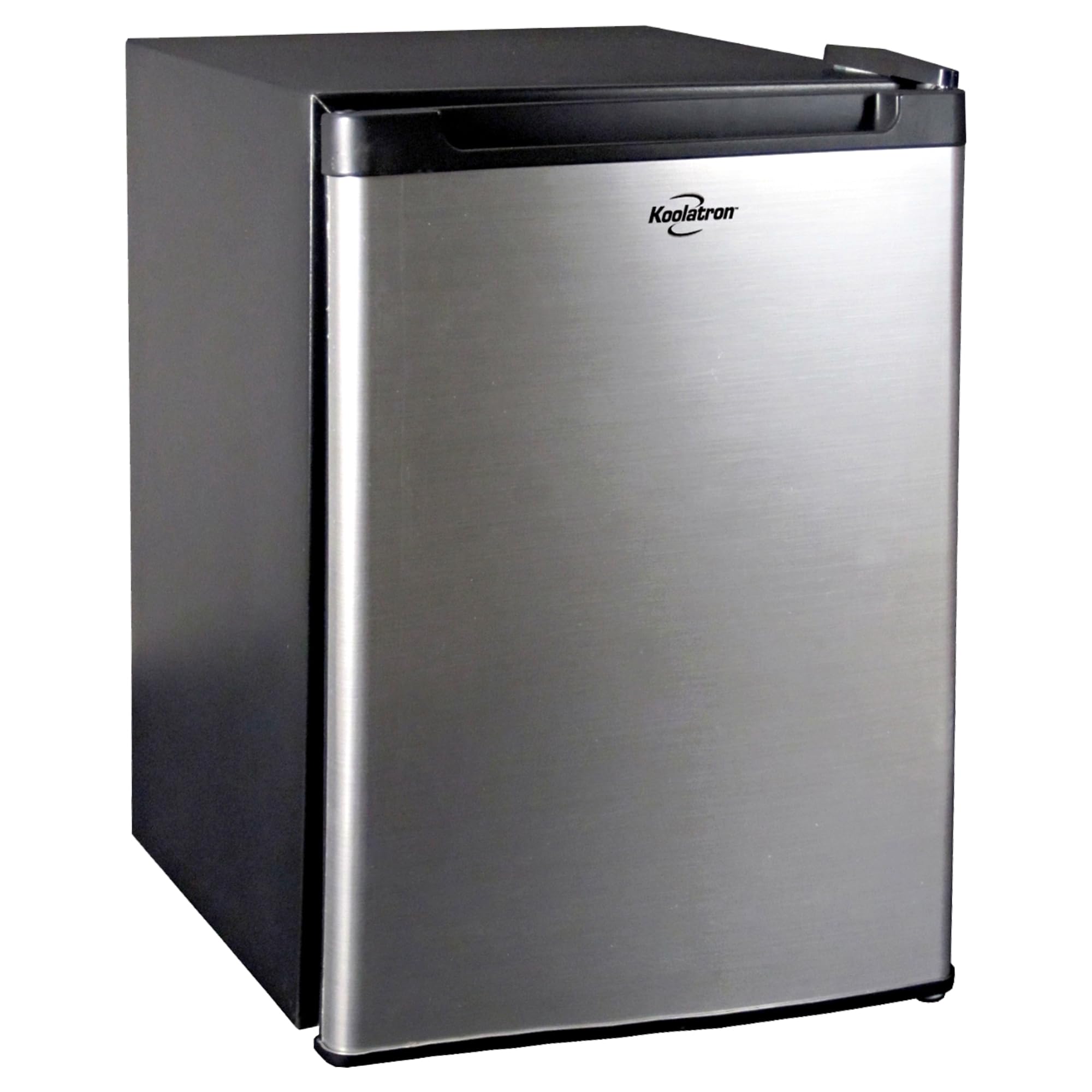 Koolatron 12V / 110V Refrigerator - Mini Fridge With Freezer For Trucks, Cool Storage For Kitchen, Bedroom, Office, Dorms, Compact Free Standing, Neveras Pequeñpara, 1.76 Cubic Feet Capacity, White