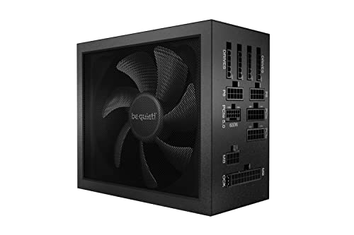 be quiet! Dark Power 13 850W Quiet Performance Power Supply | 80 Plus Titanium Efficiency | ATX 3.0 | PCIe 5 | Modular | BN660