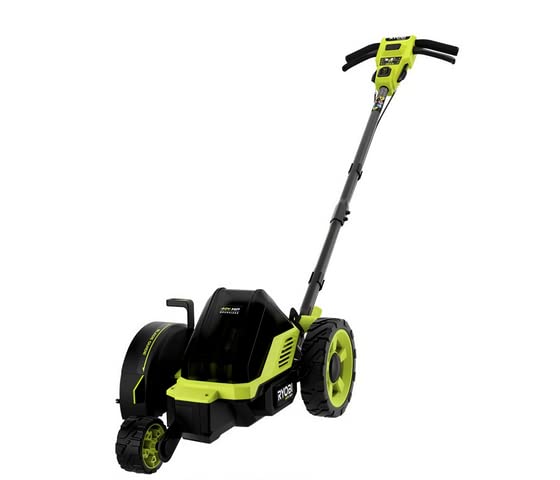 RYOBI - 40V HP Brushless 9 in. Cordless Edger with 4.0 Ah Battery and Charger - RY40760VNM