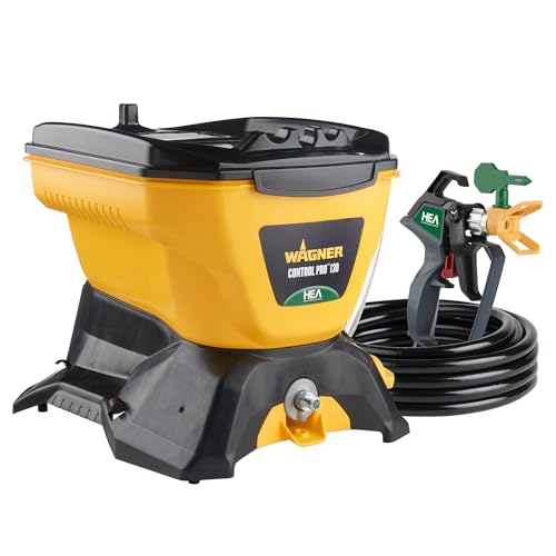 Wagner Spraytech 2435698 Control Pro 130 Paint Sprayer with T2 Gun, High Efficiency Airless Sprayer with Low Overspray