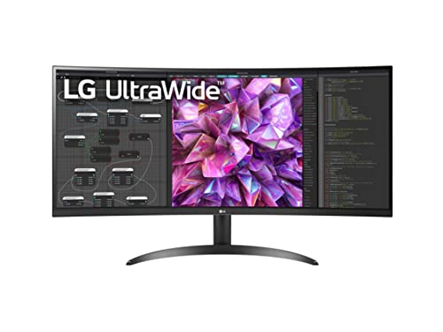 LG 34BQ60QC-B 21:9 Curved UltraWide QHD IPS Monitor - 3 Year Warranty