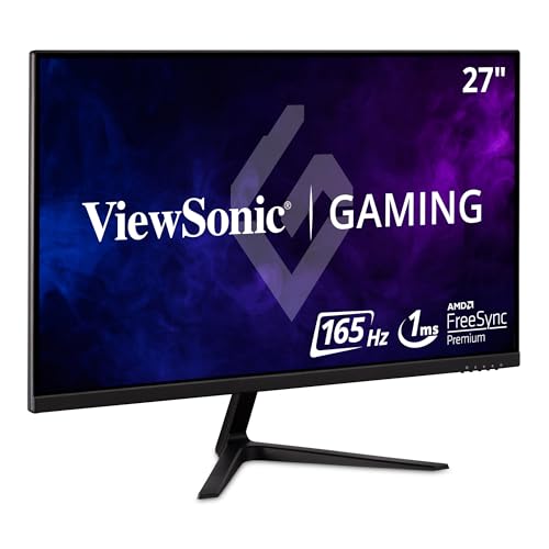 ViewSonic VX2718-P-MHD 27 Inch 1080p 1ms 180Hz Gaming Monitor with FreeSync, Eye Care, HDMI and DisplayPort