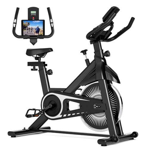 Exercise Bike-Stationary Bikes for Home with Adjustable Resistance, Workout bike Cycling Experience, LCD Display, and Heart Rhythm Monitor – Transform Your Home into a Fitness Center