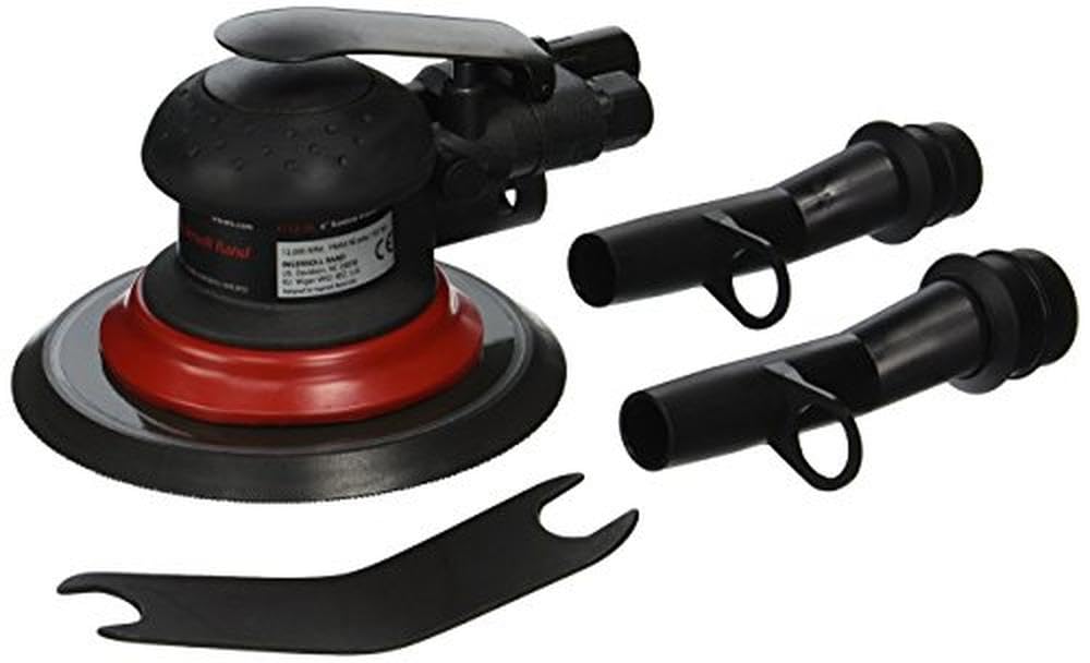 Ingersoll Rand 4152-HL Composite 6-Inch Orbital Palm Pneumatic Sander with Hook and Loop Pad