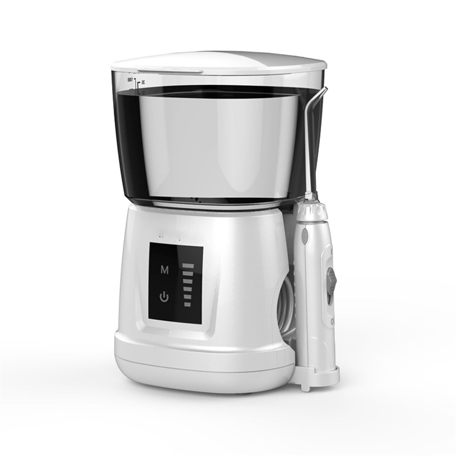 CARUTU Cordless Advanced Water Flosser for Teeth, Gums, Braces, Dental Care,1000ML Professional Oral Irrigator Family Dental Flosser with 6 Multifunctional Jet Tips