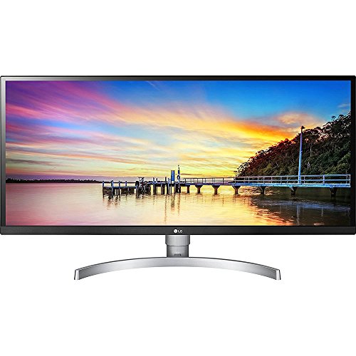 LG UltraWide FHD 34-Inch Computer Monitor 34WK650-W, IPS with HDR 10 Compatibility and AMD FreeSync, White