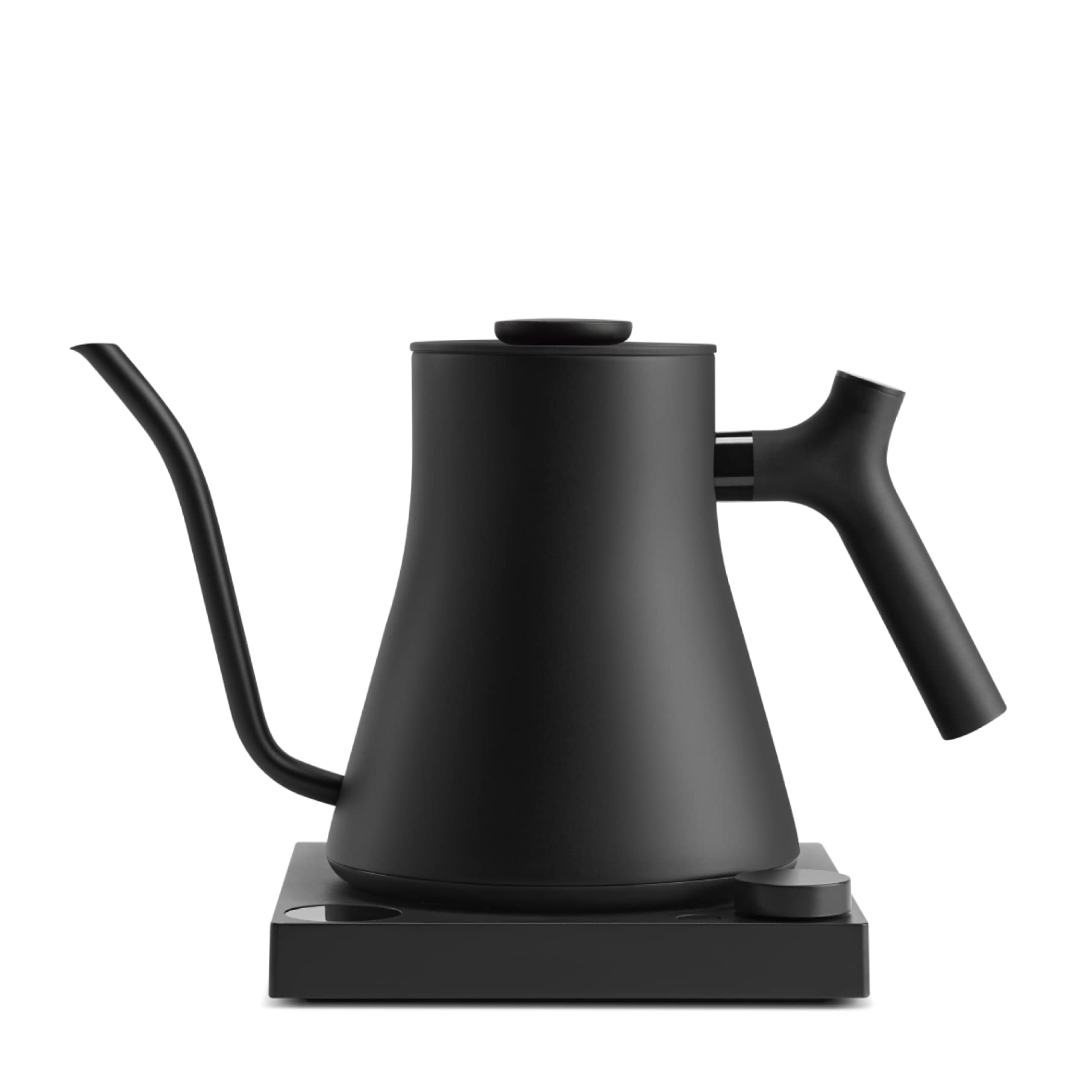 Fellow Stagg EKG Pro Electric Gooseneck Kettle - Pour-Over Coffee and Tea, Quick Heating, Precise Temperature Control, Scheduling, Built-in Brew Timer, Matte Black, 0.9 Liter