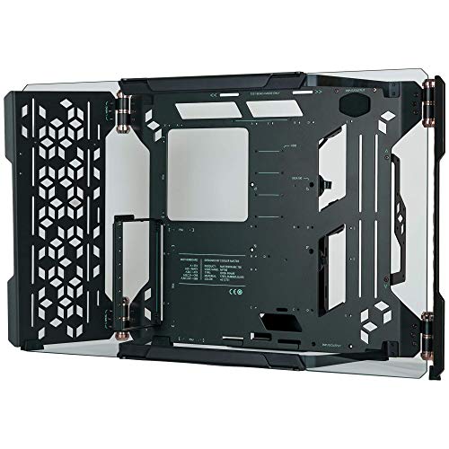 Cooler Master MasterFrame 700 Customizable Open-Air Frame ATX Case, Panoramic Tempered Glass, Premium Variable Friction Hinges, Built-In VESA Mount, Test Bench Mode (MCF-MF700-KGNN-S00)