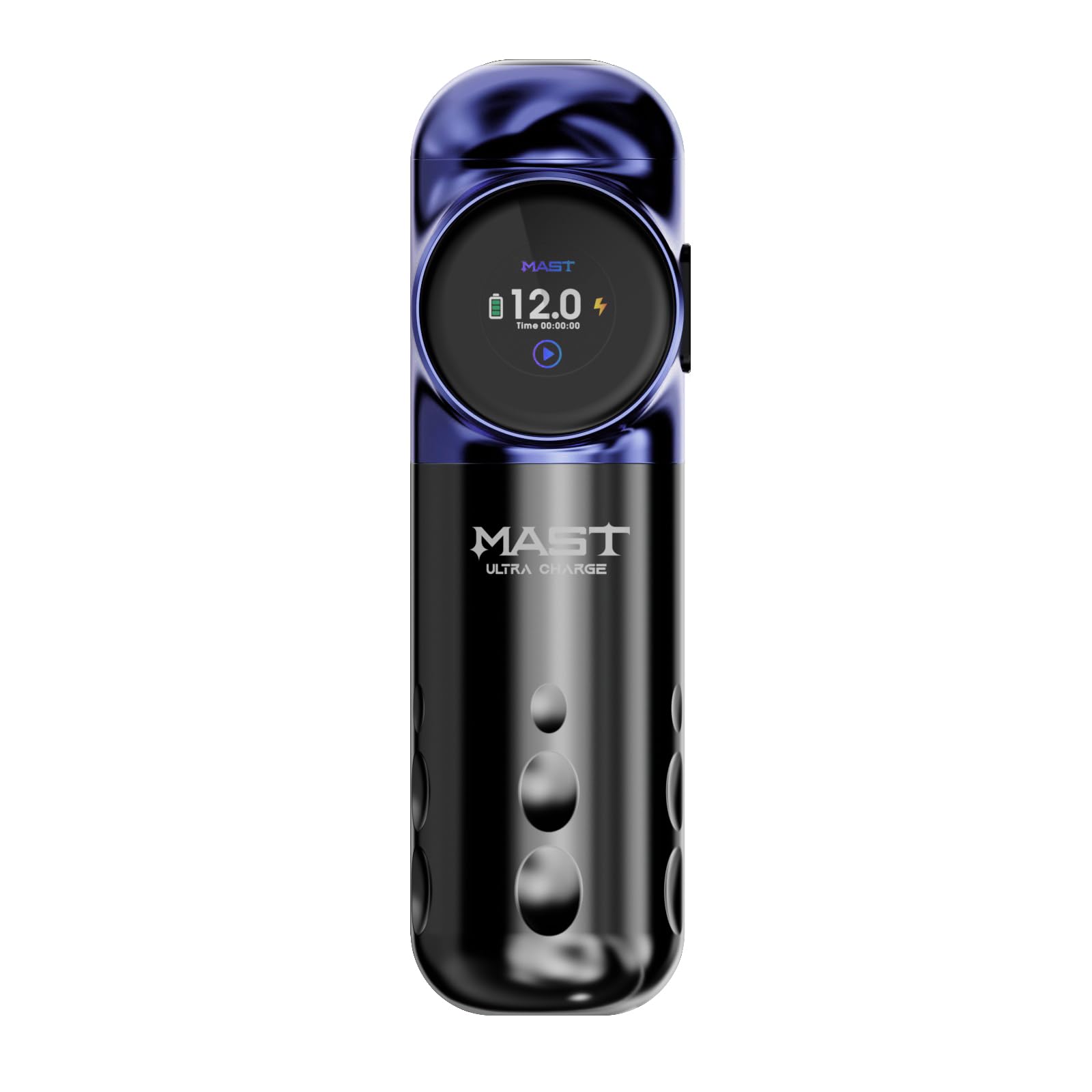 Mast Tattoo Gun Archer S Super Fast Charging Wireless Pro Tattoo Pen Machine, 290g.cm Torque Powerful Brushless Mcore Motor, 4.2mm Strokes Length Compact for Tattoo Artists (Purple)