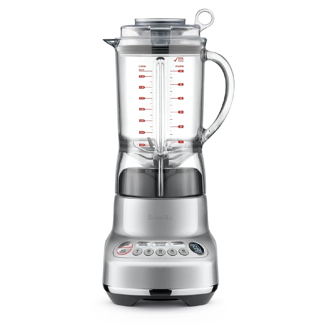 Breville BBL620SIL Fresh and Furious Blender, Silver