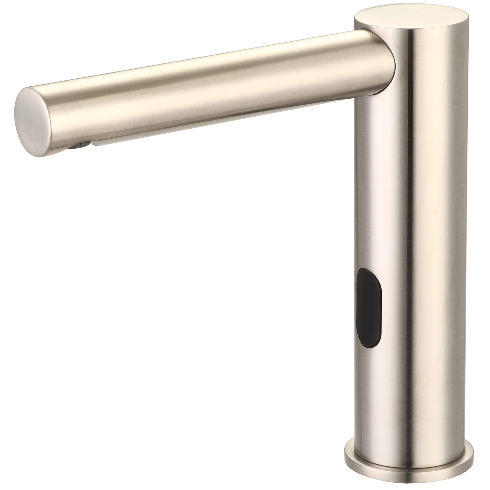 Central Brass 2098-BN Central Brass Single Hole Deck Mount Electronic Sensor Faucet PVD Brushed Nickel