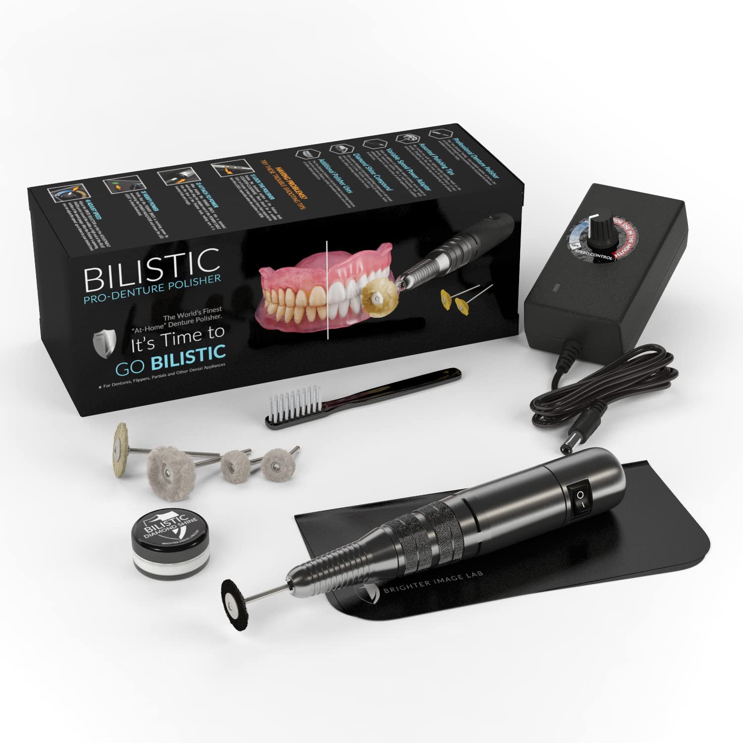 Bilistic Pro Series Denture Cleaner | Professional Denture Polisher