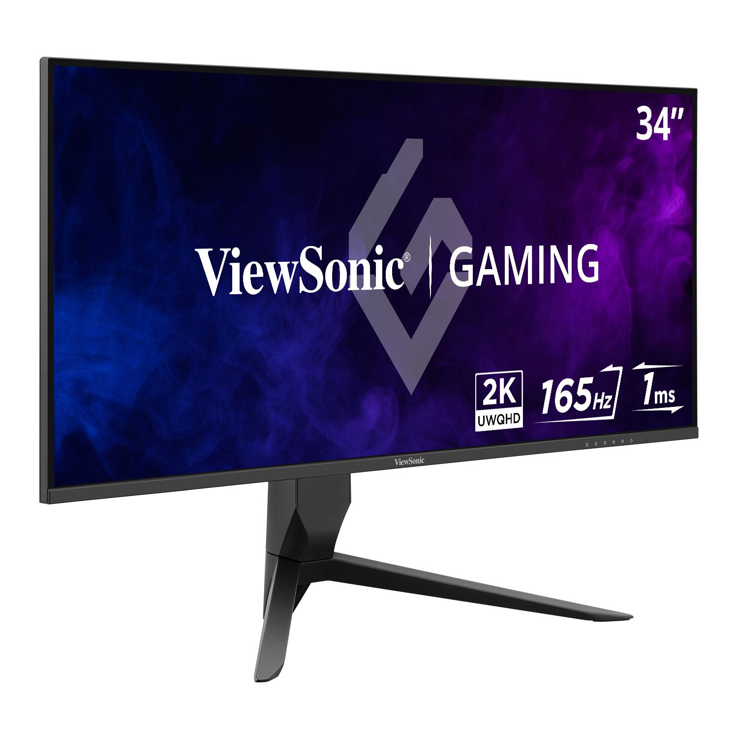ViewSonic VX3418-2K 34 Inch 21:9 1440p 1ms 165Hz Gaming Monitor with FreeSync Premium, Eye Care, HDMI, DisplayPort and USB