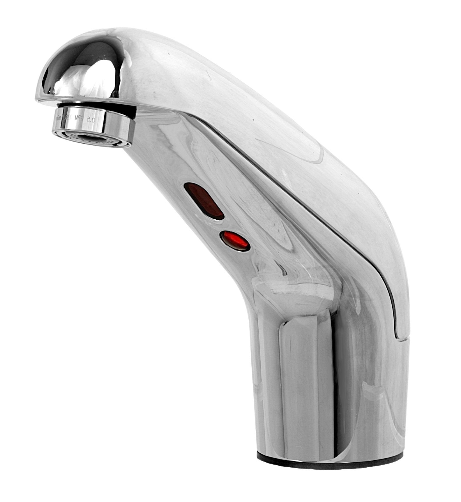 Hydrotek HE-5000E-LR Sensor Commercial Lavatory Faucet Powered by Enduratek. Chrome Plated, Solid Metal Construction. Battery Powered.