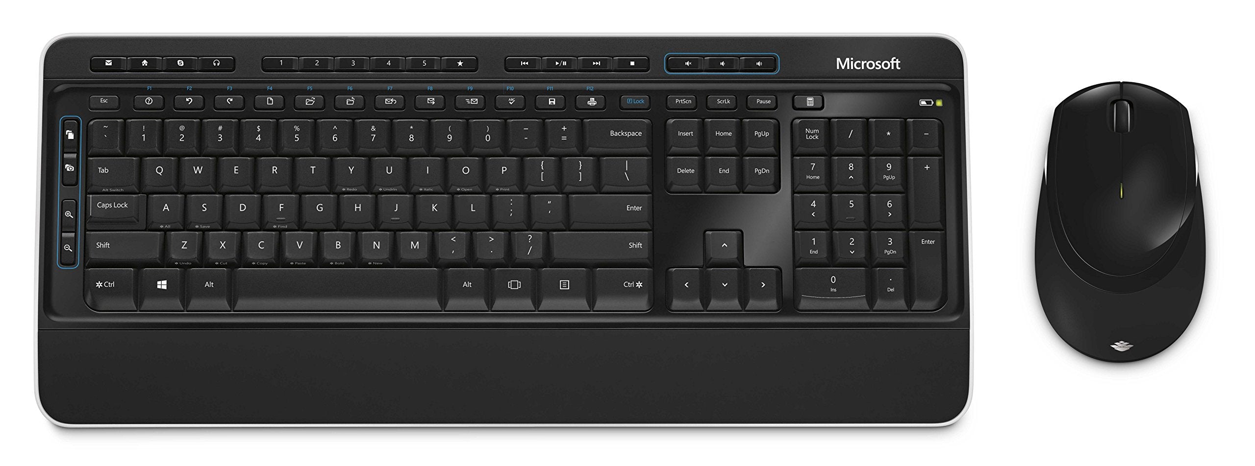 Microsoft PP3-00002 Wireless Desktop 3050 with AES - Keyboard and Mouse (English)