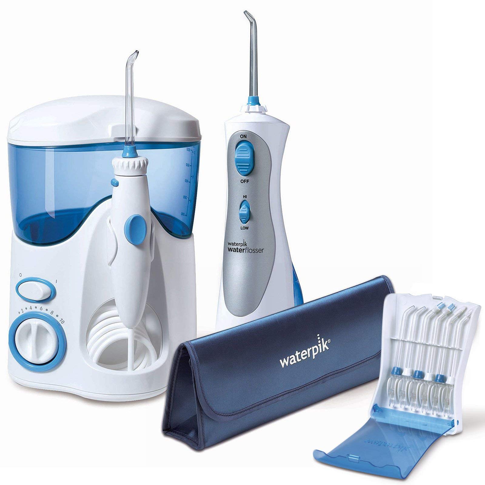 Waterpik Ultra and Cordless Plus Water Flosser Bundle
