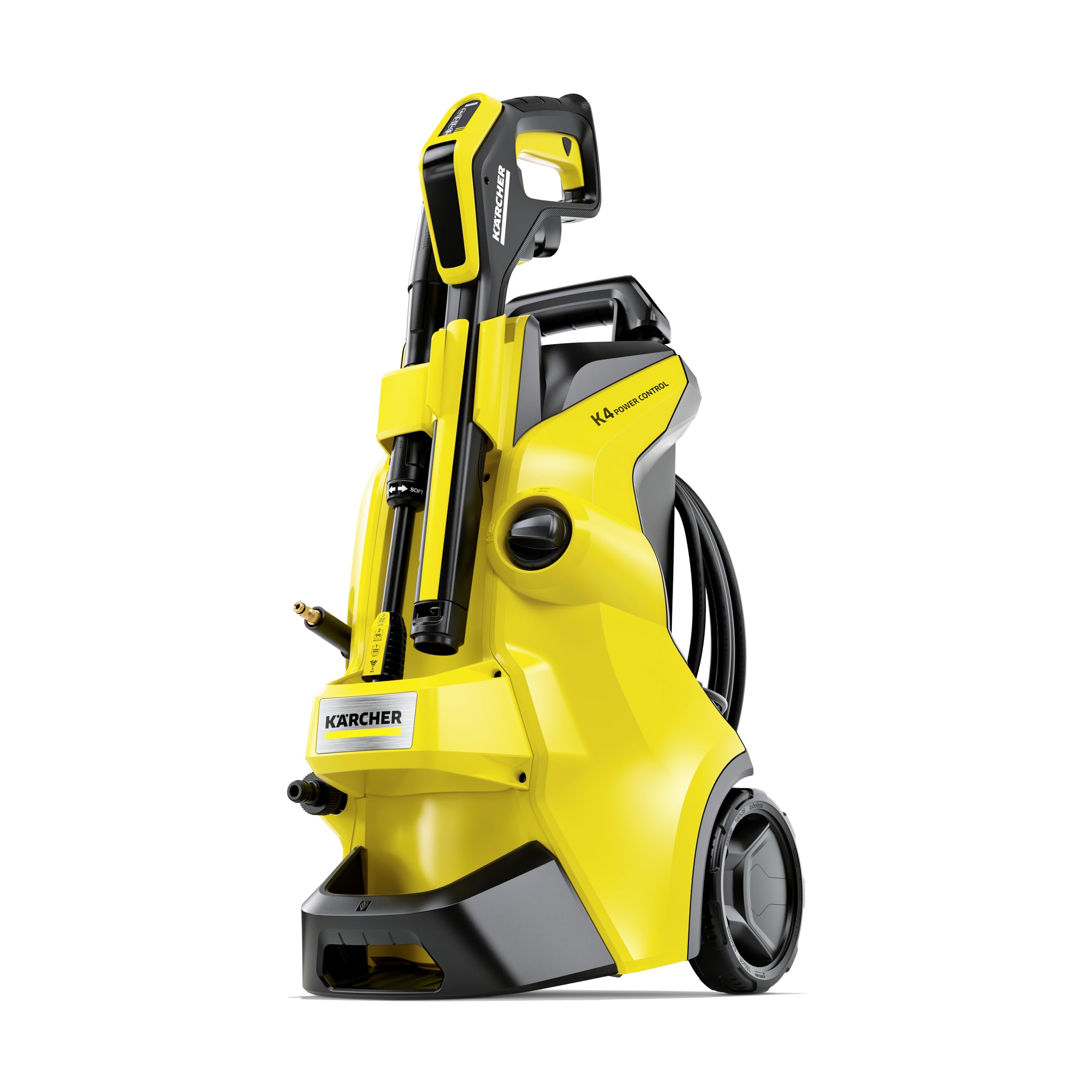 Kärcher Pressure Washer, K4 Power Control, Max 1900 PSI, 26 ft. Hose, 2 Spray Wands - 1.5 GPM
