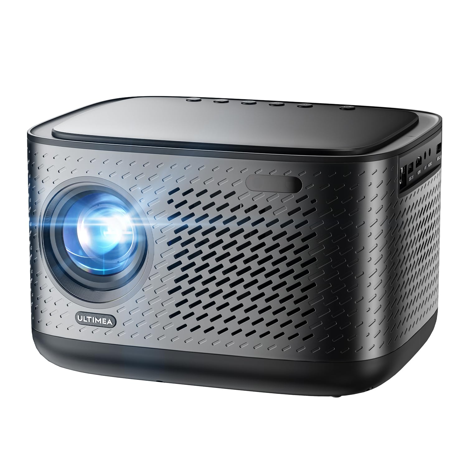 ULTIMEA Projector with WiFi 6 and Bluetooth 5.3, Projector 4K Decoding with Dolby Audio, 700 ANSI Netflix-Certified Smart Projector, Native 1080P, Auto Screen Adaptation & Object Avoidance, Apollo P50