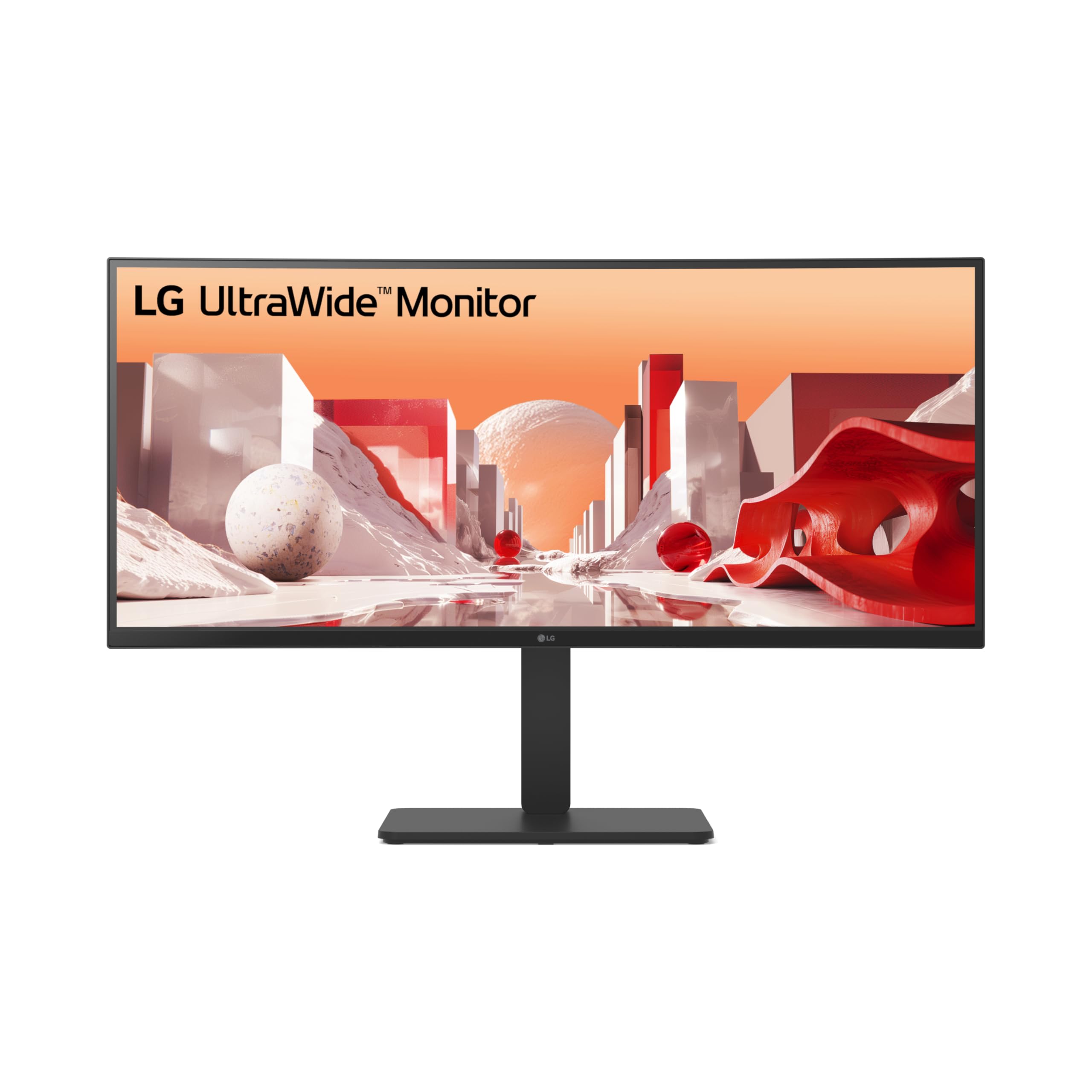 LG 34U65ZA-B UltraWide 34-Inch 3800R Curved Monitor QHD (3440 x 1440) IPS, 3800R Curvature, HDR10, HDMI, DisplayPort, USB Type-C 90W PD, Built-in Speaker, Tilt/Height/Swivel Stand, Black