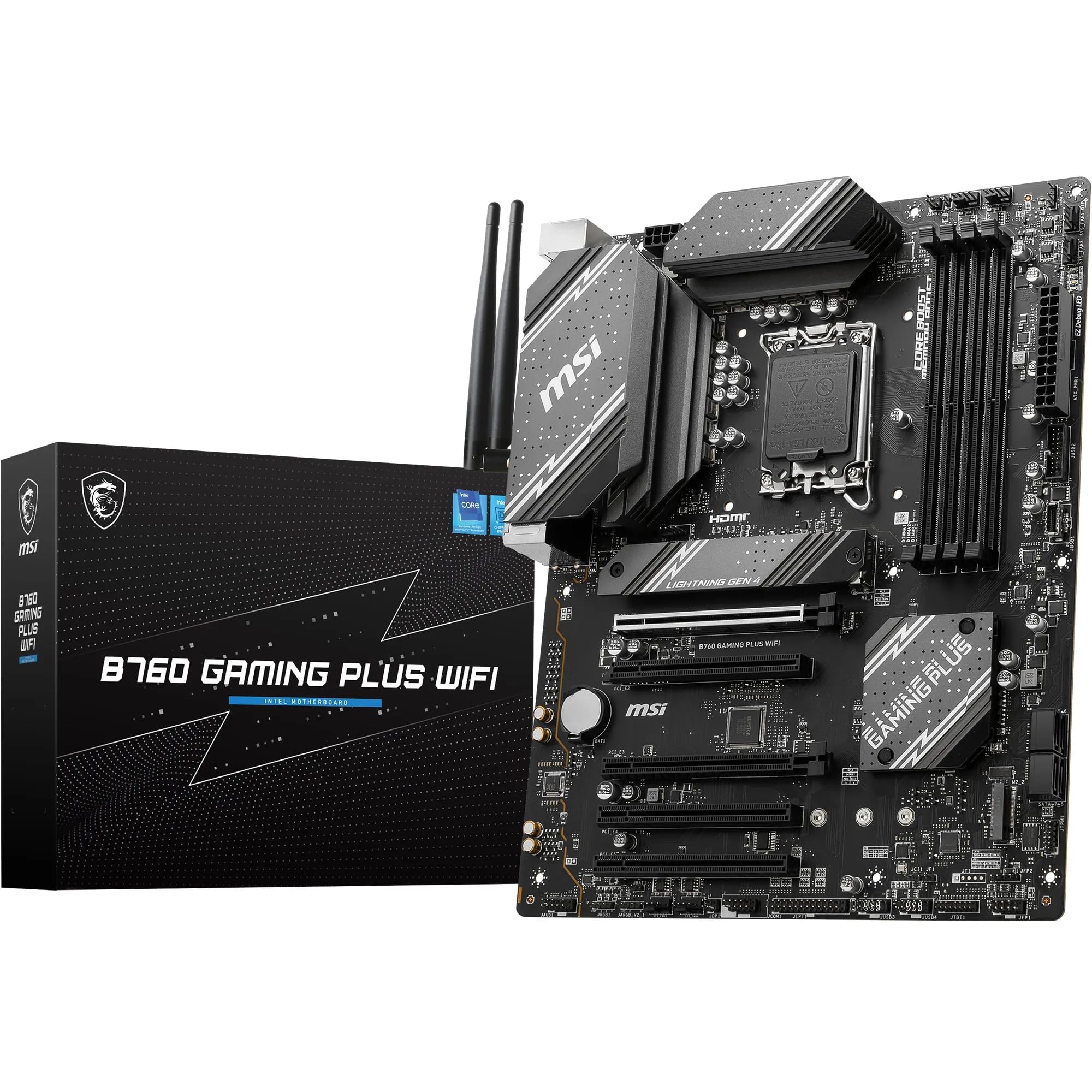 MSI B760 Gaming Plus WiFi Motherboard Intel B760 LGA 1700 ATX