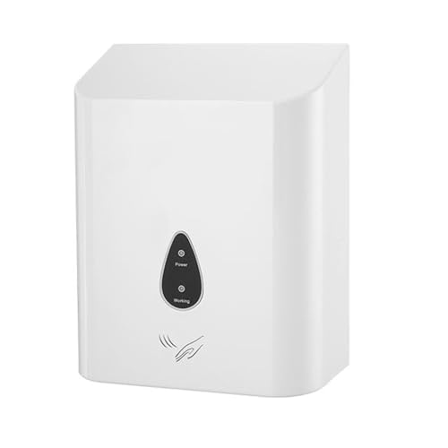 SDVantage 900W Full Automatic Hand-Drying Device High Speed Electric Hand Dryer Sensor Bathroom Hot Air Wind Blower,White