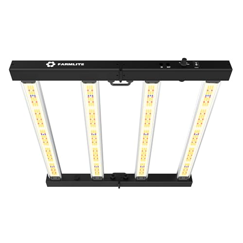 FARMLITE Grow Light LED Grow Lights for Indoor Plants Full Spectrum Growing Light Plant Hanging Growing Lamps Seedling Daisy Chain Dimmable Board 4x4ft Coverage (260watts)