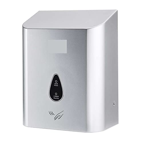 JKSVTF Automatic Hand Dryer 2300W Full Automatic Hand-Drying Device High Speed Electric Hand Dryer Infrared Sensor Bathroom Hot Air Wind Blower Low Noise Level,Quick Drying Time
