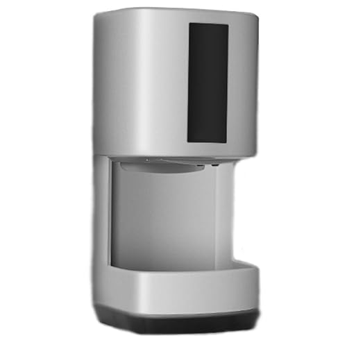 Hand Dryer for Toilets High Speed Hand Dryer， 1200W Commercial Hand Dryer Fully Automatic InductionHand Dryer， Household Cold/Hot Air Dryer ， Low Noise,Silver