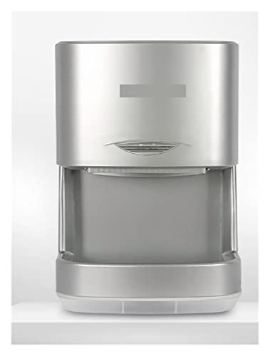Automatic Hand Dryer Toilet Electric Hand Dryer Infrared Sensor Automatic Dryer Bathroom Hot Air Switch Punch-free Installation Blow Mobile Phone Low Noise Level,Quick Drying Time (Silver Type)