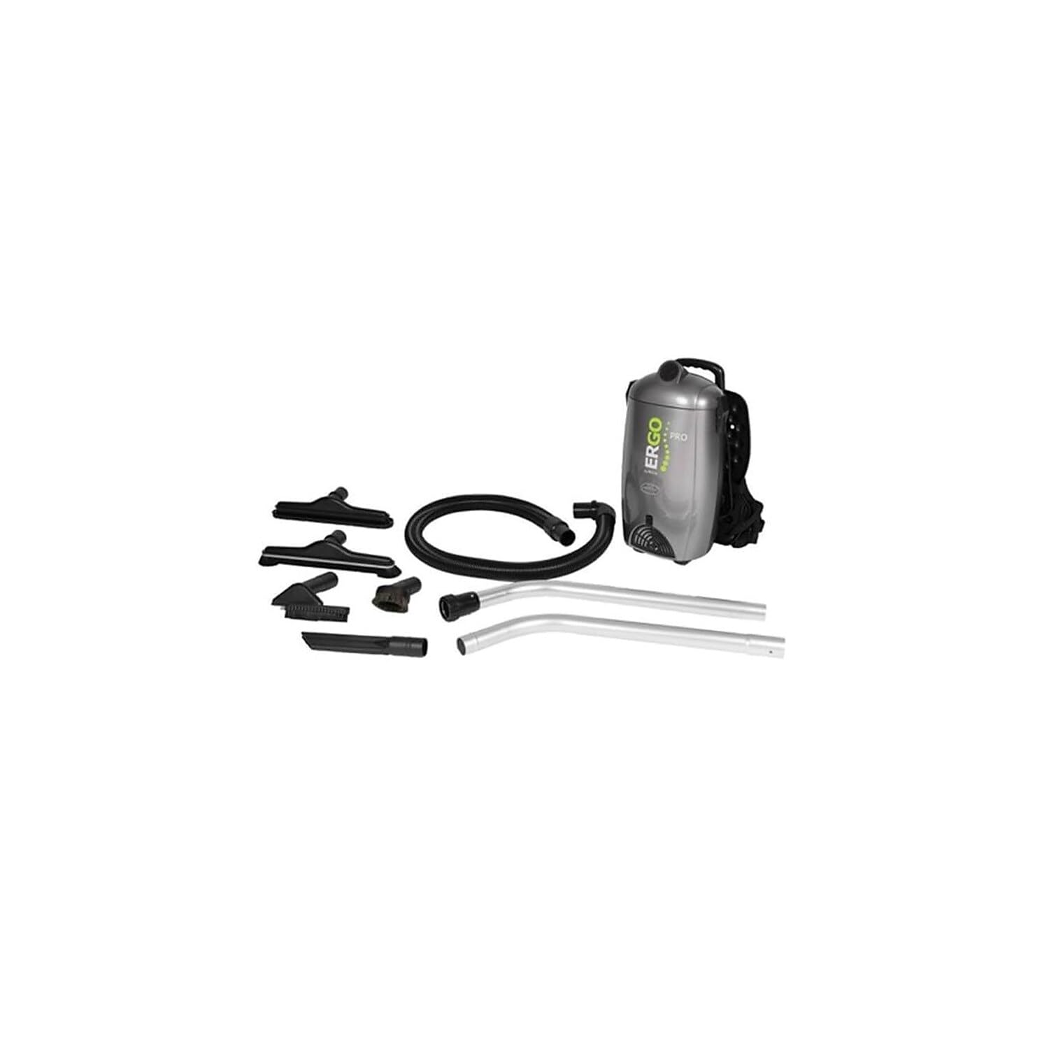 Atrix VACBPAI ERGO PRO HEPA Backpack Vacuum Grey, 8-Quart