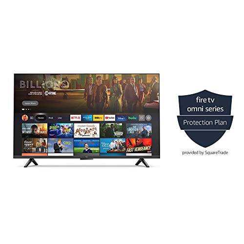 Amazon Fire TV 55" Omni Series 4K (newest model), UHD smart TV, hands-free with Alexa + 4-Year Protection Plan