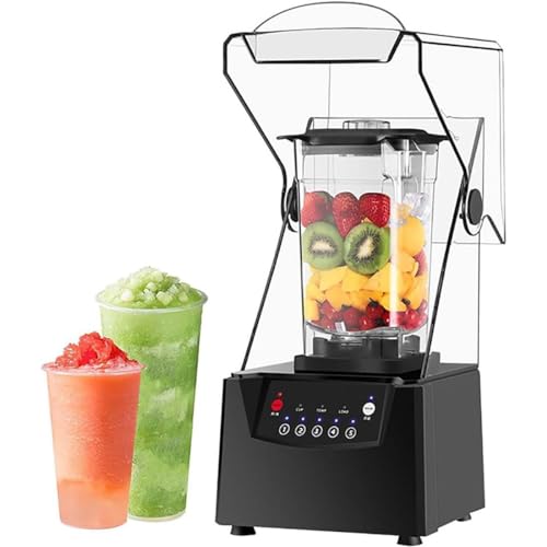 LYDZUSDP Smoothie Maker Blender,2L Commercial Stand Mixer with 5 Presets,17000RPM,Silent Broken Wall Cooking Machine,for Smoothies and Fruits