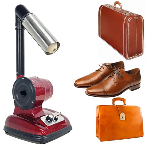 STMKB Hot Air Gun Kit, Constant Temperature Wire Blowing Machine for Leather Goods Production, 7 Adjustable Gears (0-480℃), Double-Layer Air Nozzle, Suitable for All Kinds of Leather Products