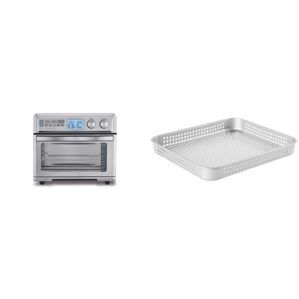 Cuisinart TOA-95 Digital AirFryer Toaster Oven, Premium 1800-Watt Oven & ANS-TOA2528 Non-Stick Airfryer Basket