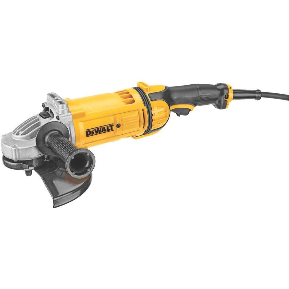DEWALT Angle Grinder, 9-Inch, 4.7-HP, 6,500 RPM, With Dust Ejection System, Corded (DWE4559N)