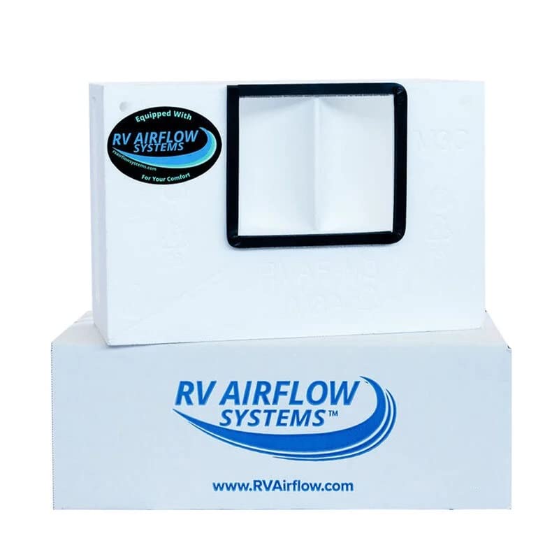 RV Airflow Systems for Coleman Mach 3 10 15 Q AC Diverter – Increase the volume of air from your AC into your hot RV, making you colder faster– Vent Filter Accessory Replacement Unit
