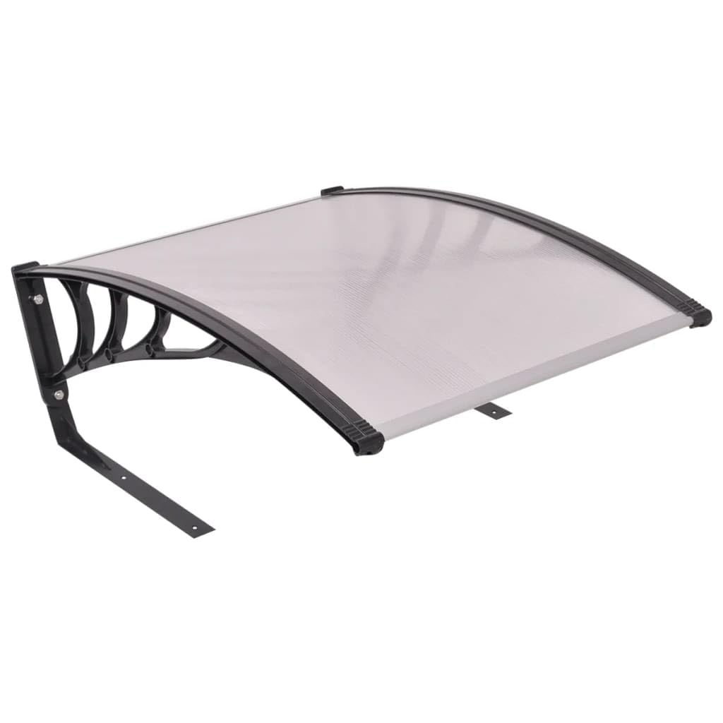 vidaXL Garage Roof for Robot Lawn Mower, Robot Mower Shelter for Outdoor Patio Garden, Weather-Resistant with PC Sheets and Metal Stands, 30"x41"x18"