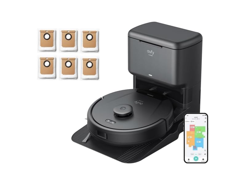 eufy L60 with Self-Empty Station and 6× Dust Bag